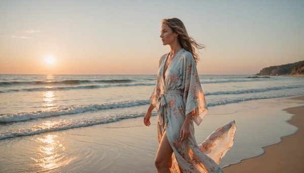 Kimono de plage femme : la pièce estivale qui sublime toutes les silhouettes